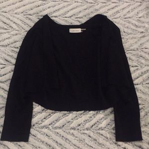 Calvin Klein mini crop cardigan
